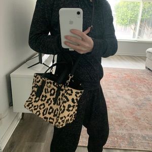 Leopard print Coach purse!